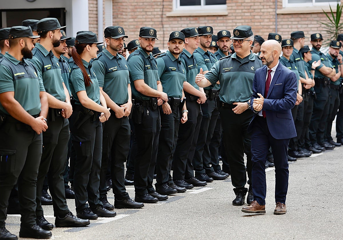 Guardia Civil adds more than a hundred new officers across Malaga
